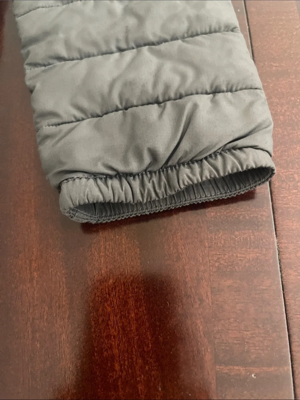 Boy’s Ralph Lauren Kids Gray Quilted Puffer Jacket with Zip Pockets size S 8